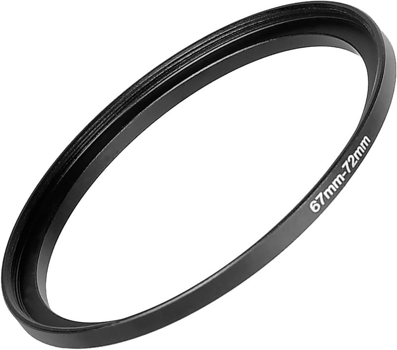 JYUVICT Step Up Rings for Filters 67mm to 72mm Stepping Camera Lens Filter Metal Step Up Lens Filter Adapter Ring for All Brands UV, ND, CPL - Image 1